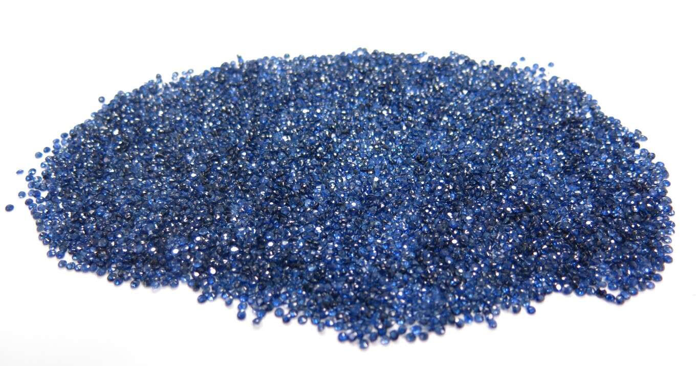 Blue Sapphire Round: 2mm - 2.5mm