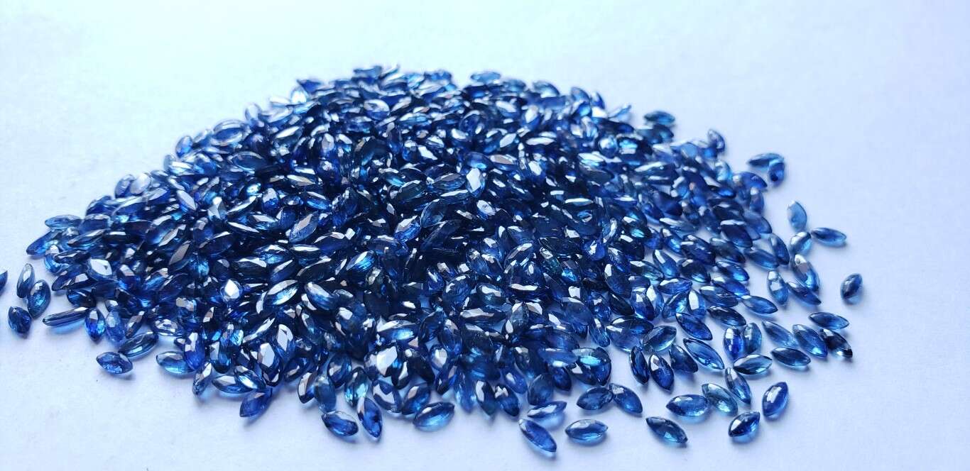 Blue Sapphire Marquise: 4mm x 2mm