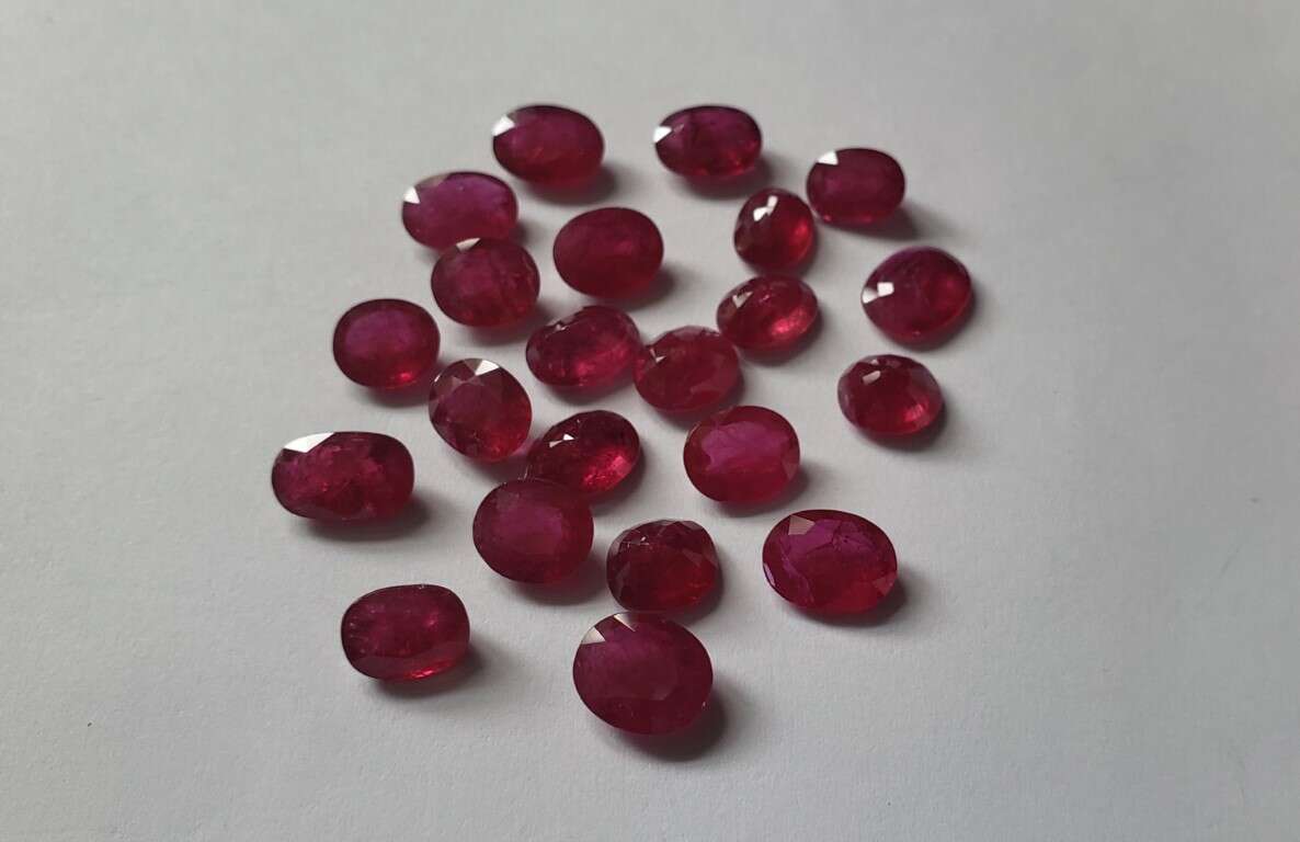 Ruby Mix 2ct-2.5ct Size