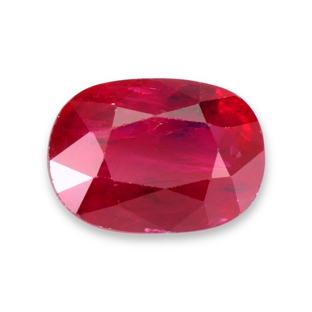 RUBY Cushion: 4.03ct