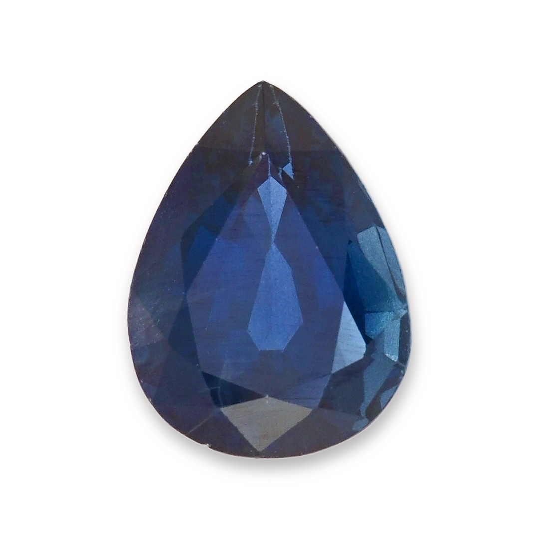 Sapphire Pear: 3.83ct