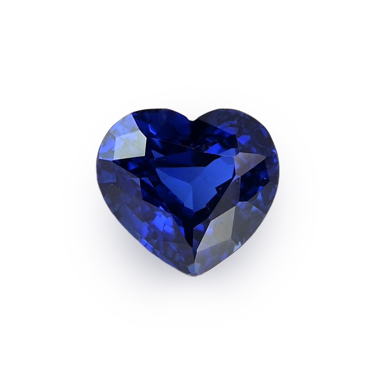 Blue Sapphire Heart: 2.42ct