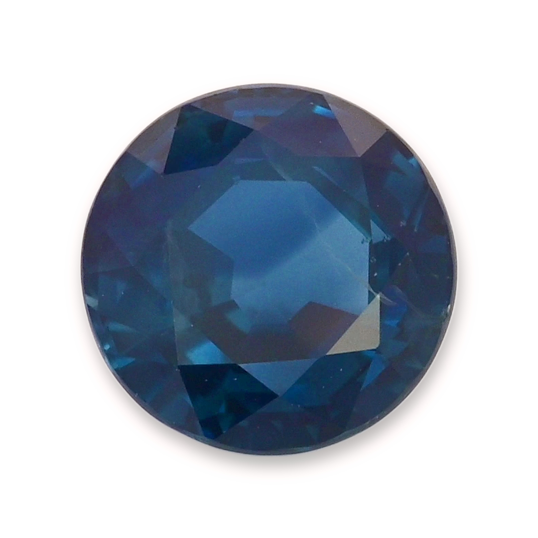 Blue Sapphire Round: 9mm