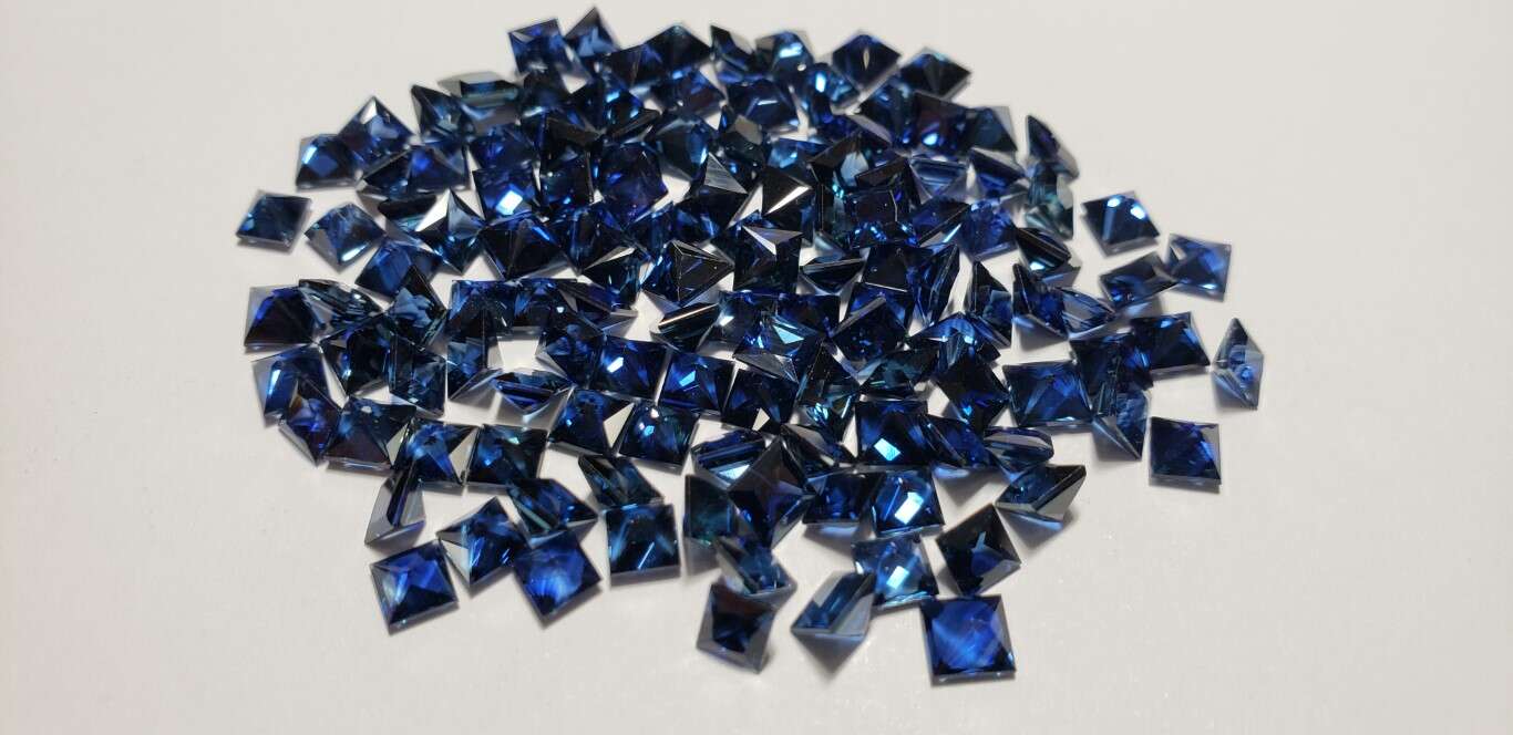 Blue Sapphire Princess: 4mm - 5mm