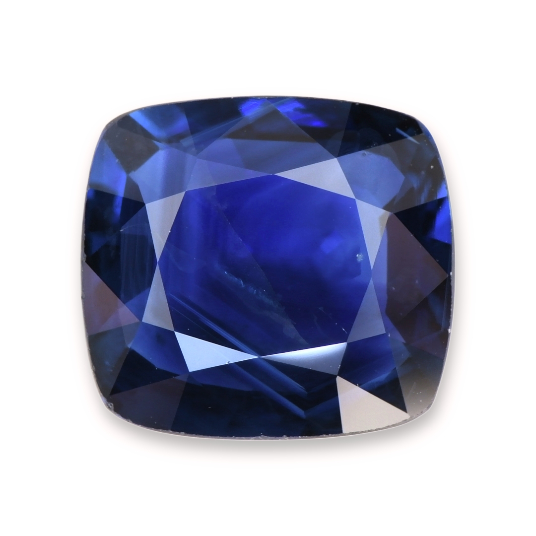 Sapphire Cushion: 5.56ct