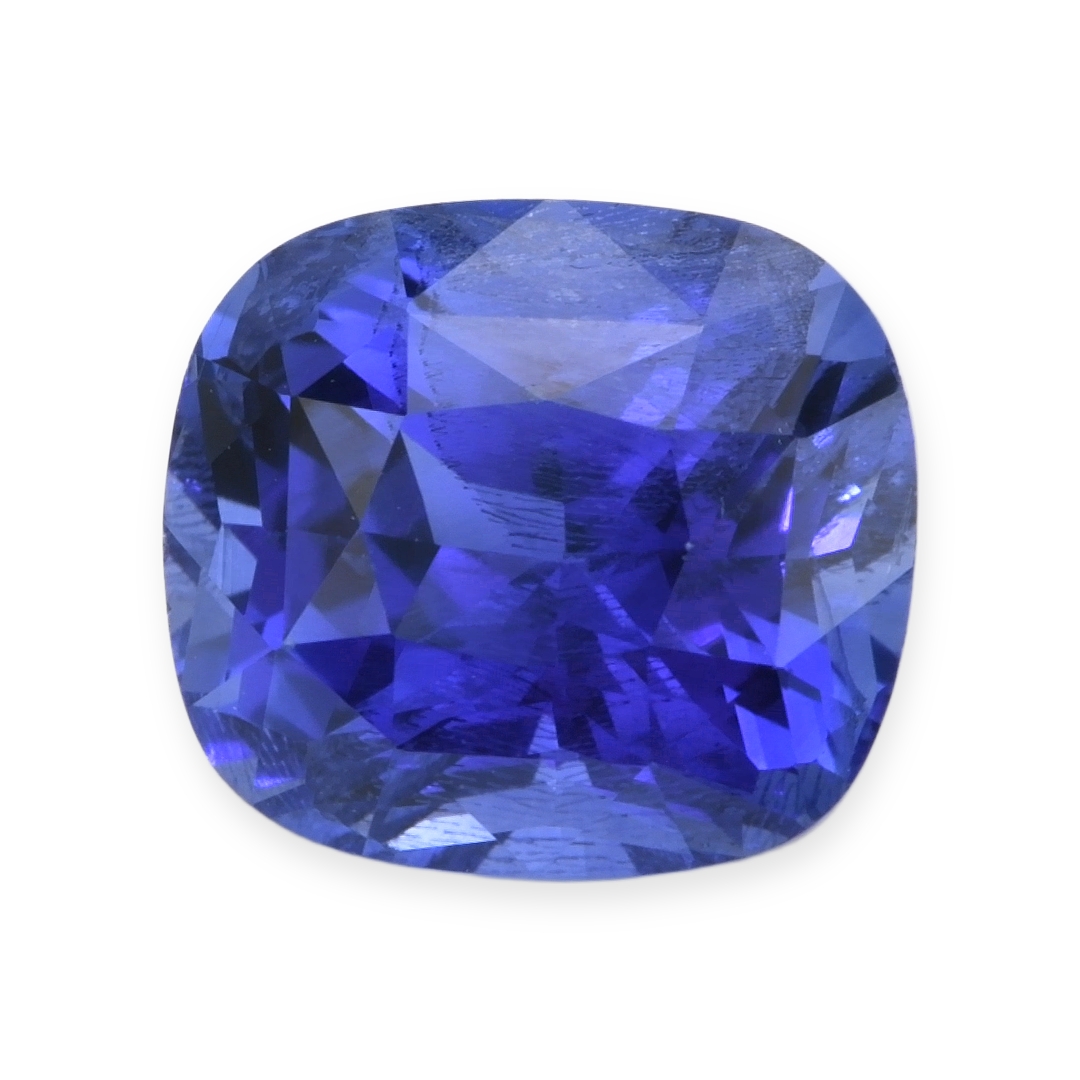 Blue Sapphire Cushion: 4.94ct