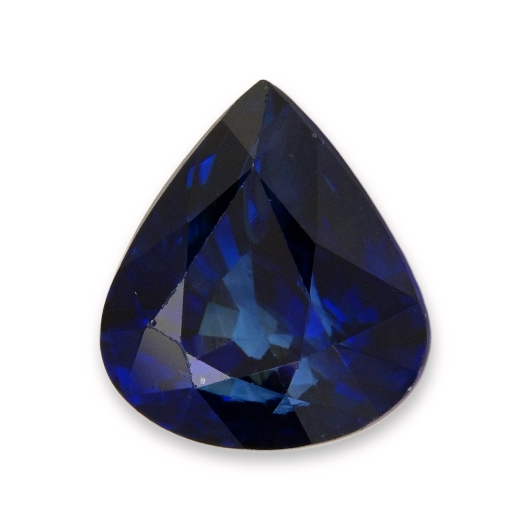 Sapphire Pear: 1.74ct