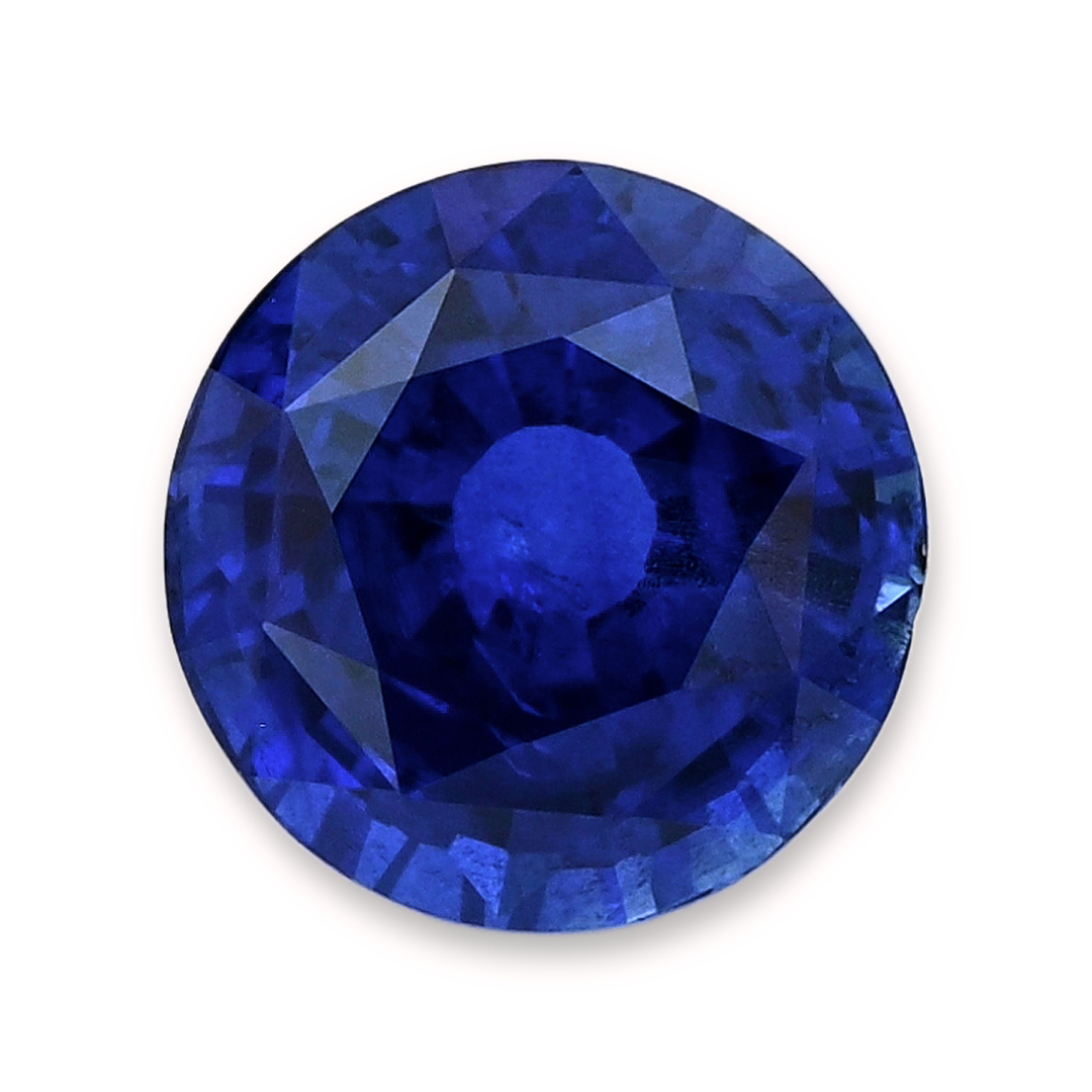 Blue Sapphire Round: 3.06ct