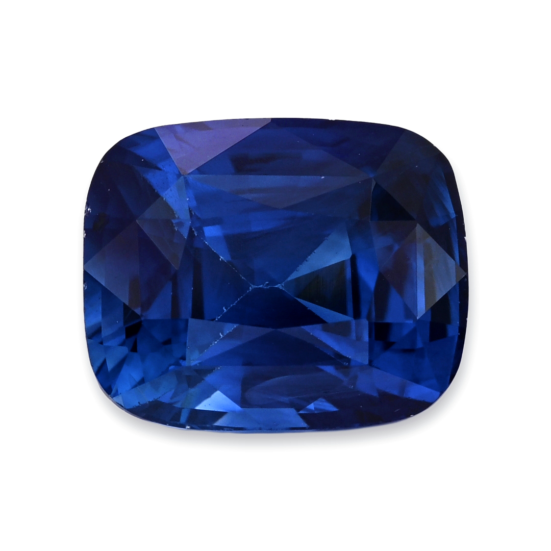 Sapphire Cushion: 4.47ct