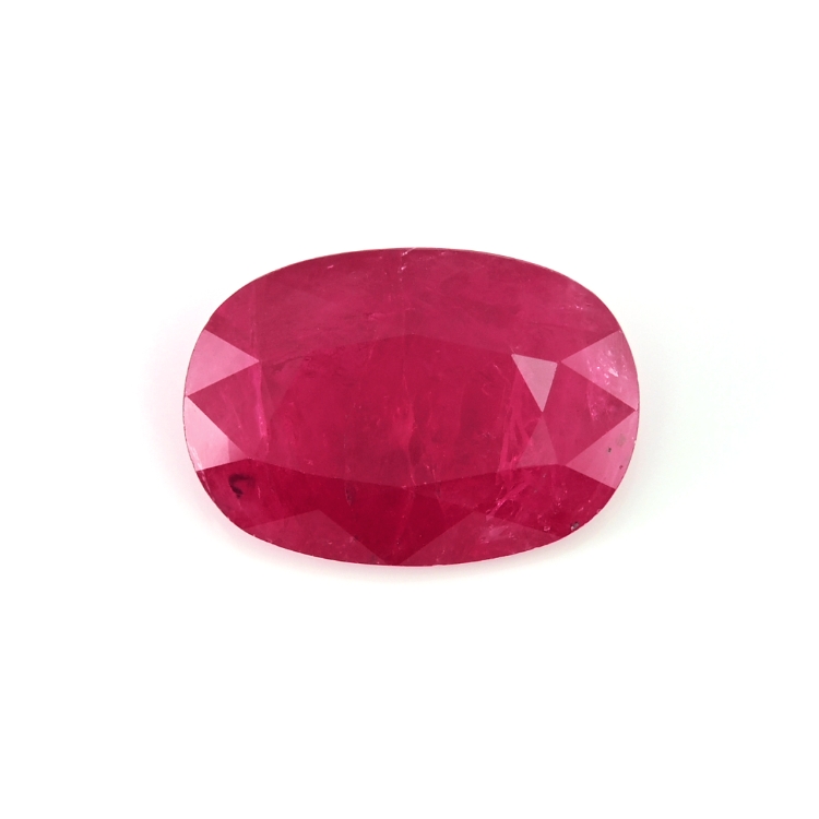 RUBY Oval: 6.13ct