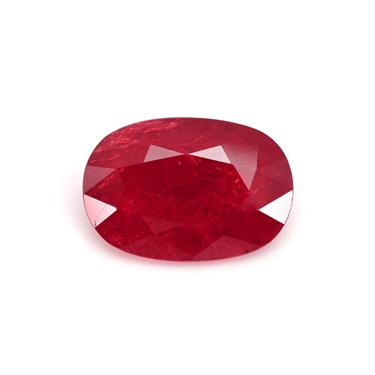 RUBY Oval: 5.71ct