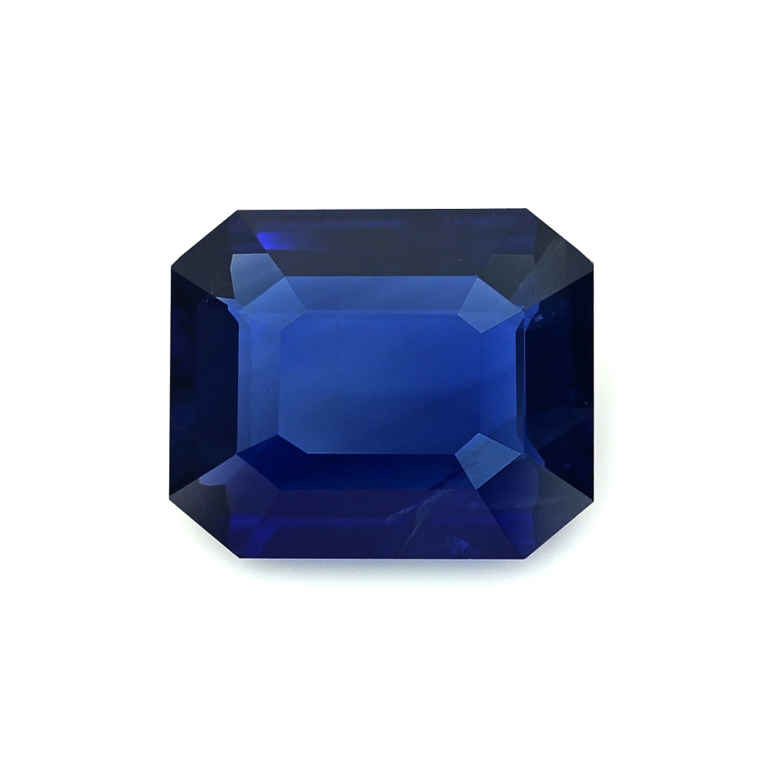 Blue Sapphire Octagon: 5.05ct