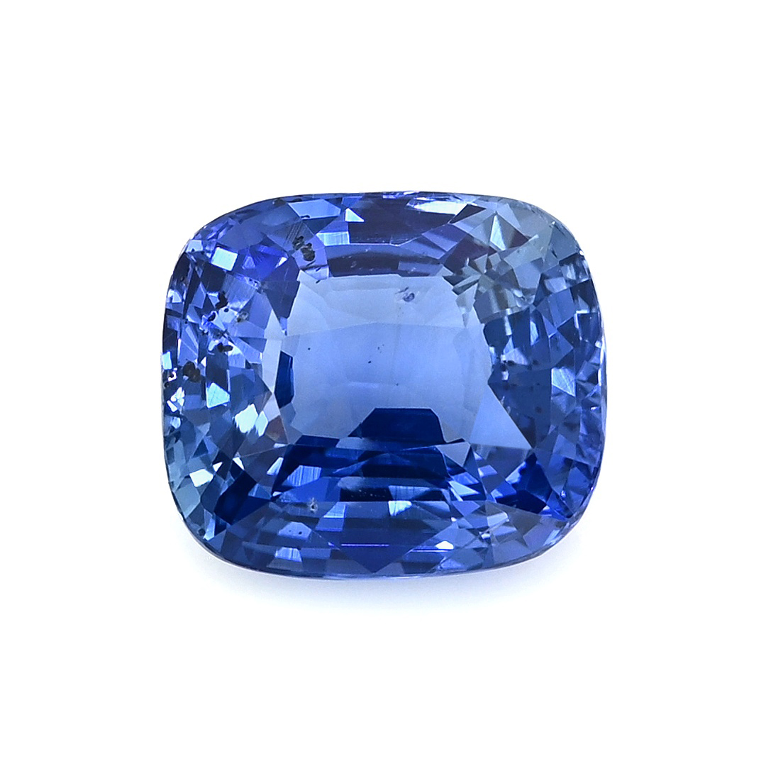 Blue Sapphire Cushion: 6.19ct