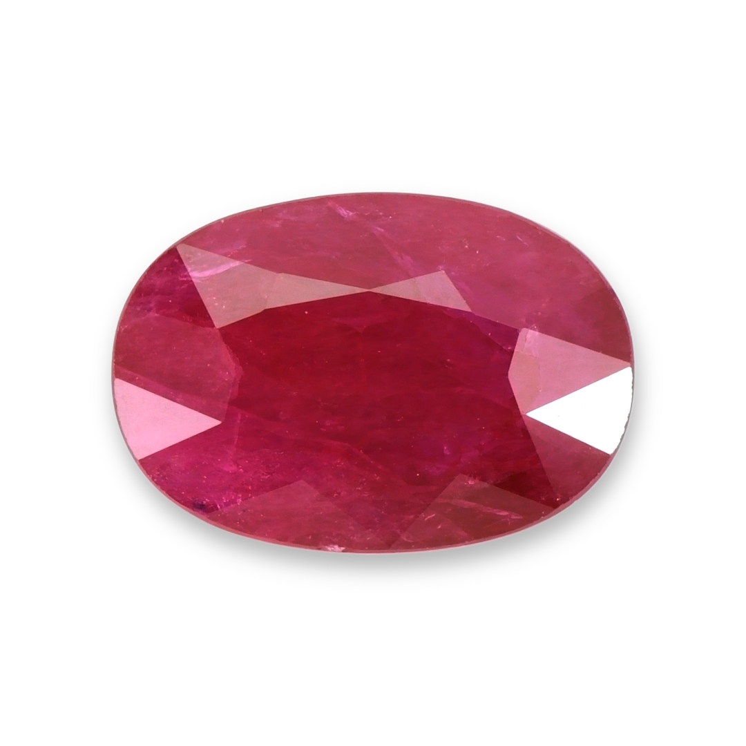 RUBY Oval: 3.76ct