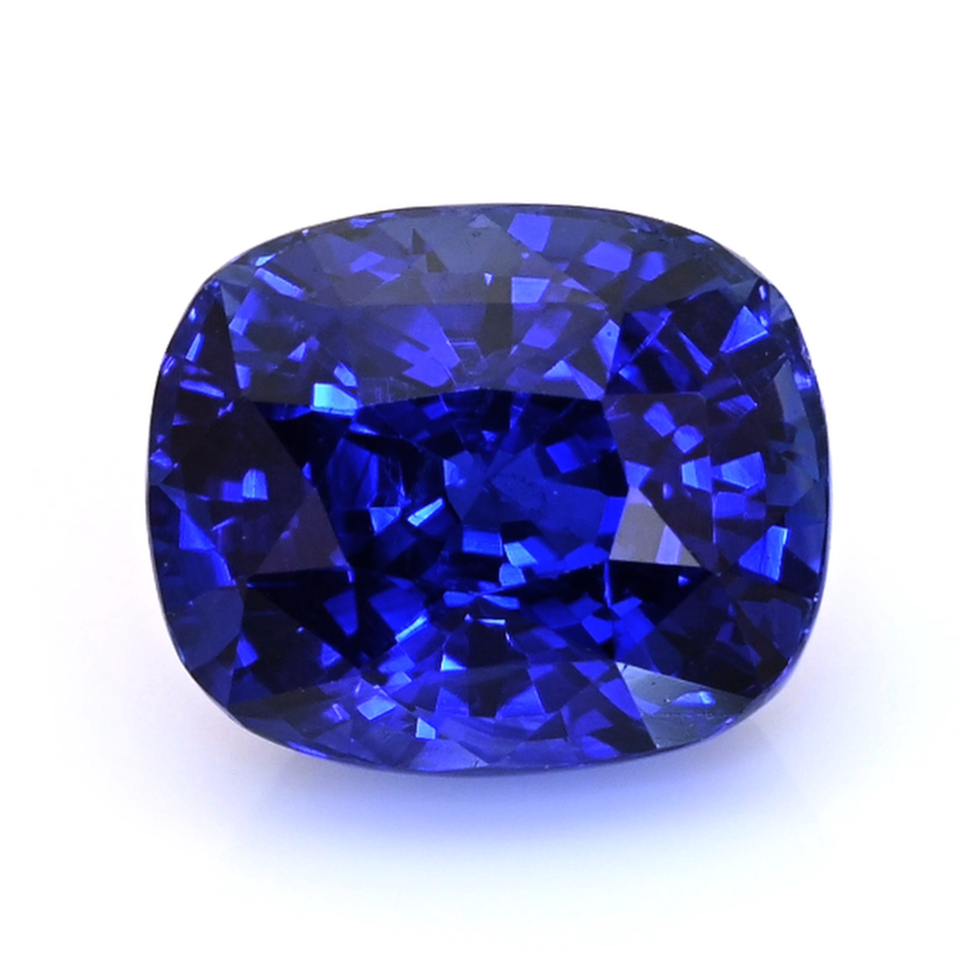 Sapphire Cushion: 4.28ct