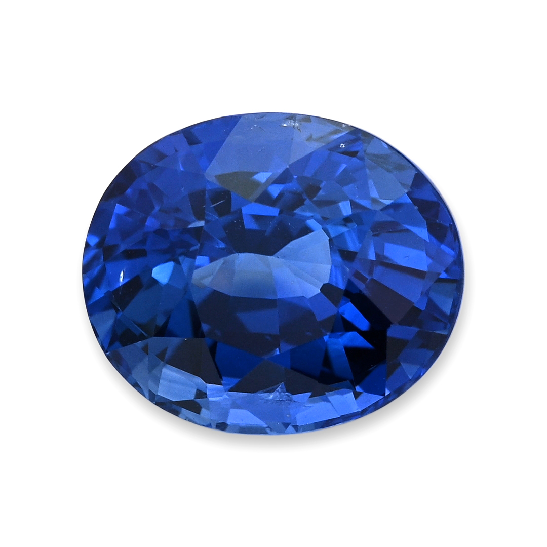 Blue Sapphire Oval: 4.38ct