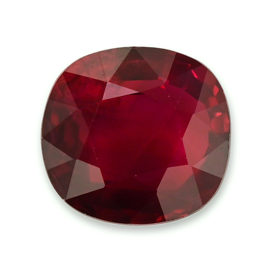 Ruby Cushion: 3.24ct