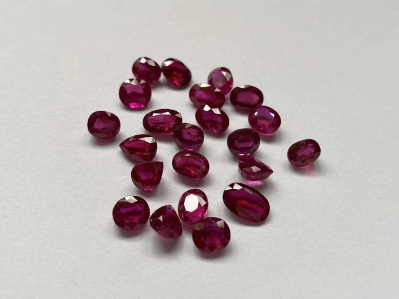 Burma Ruby Mix 1ct Size