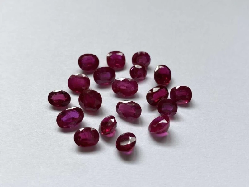 Burma Ruby Mix 1.5ct Size