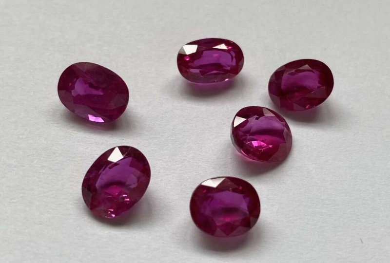 Burma Ruby Mix 2ct Size