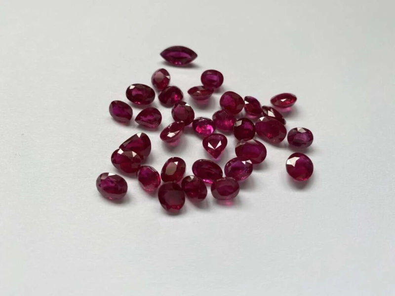 Burma Ruby Mix 1.5ct Size